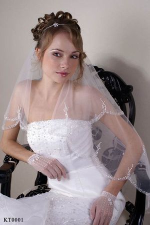 Wedding veil KT001